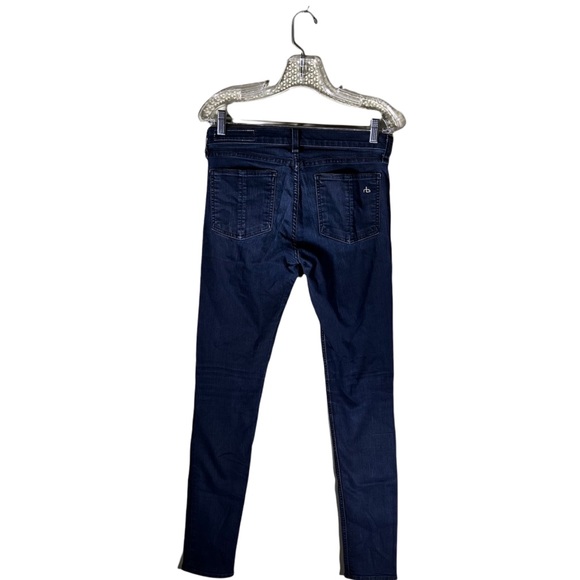 Rag and Bone Legging Jeans Midnight Wash Mid Rise - Picture 2 of 9